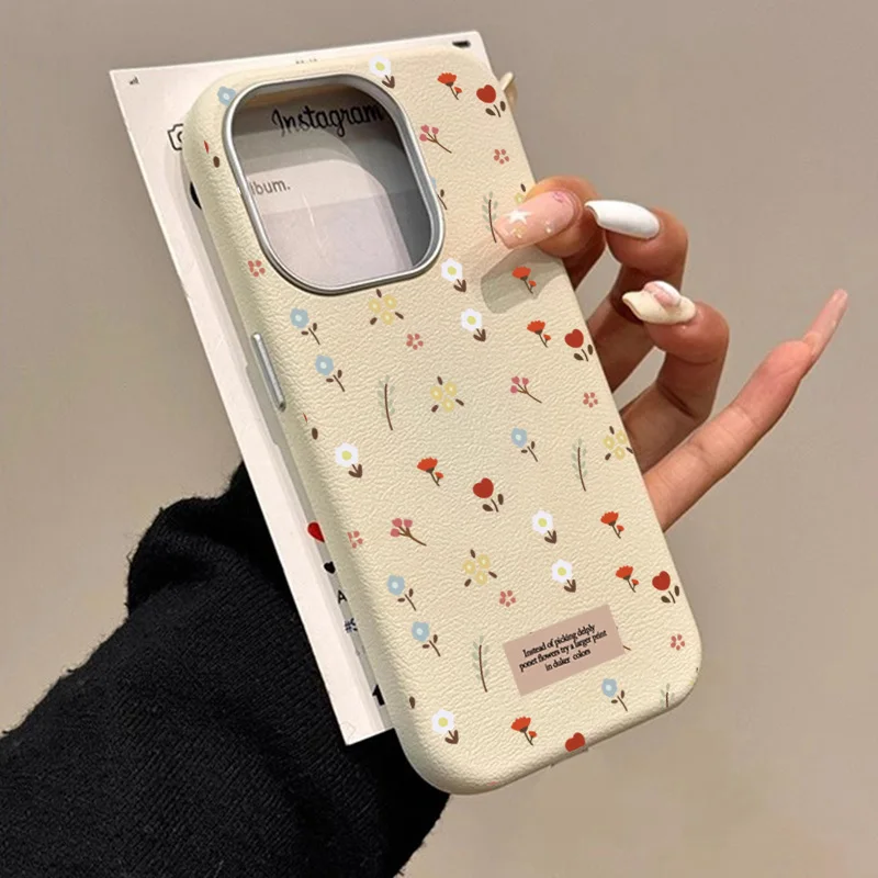 Floral Leather Pattern Retro F - Samsung Galaxy A55 recension och pris