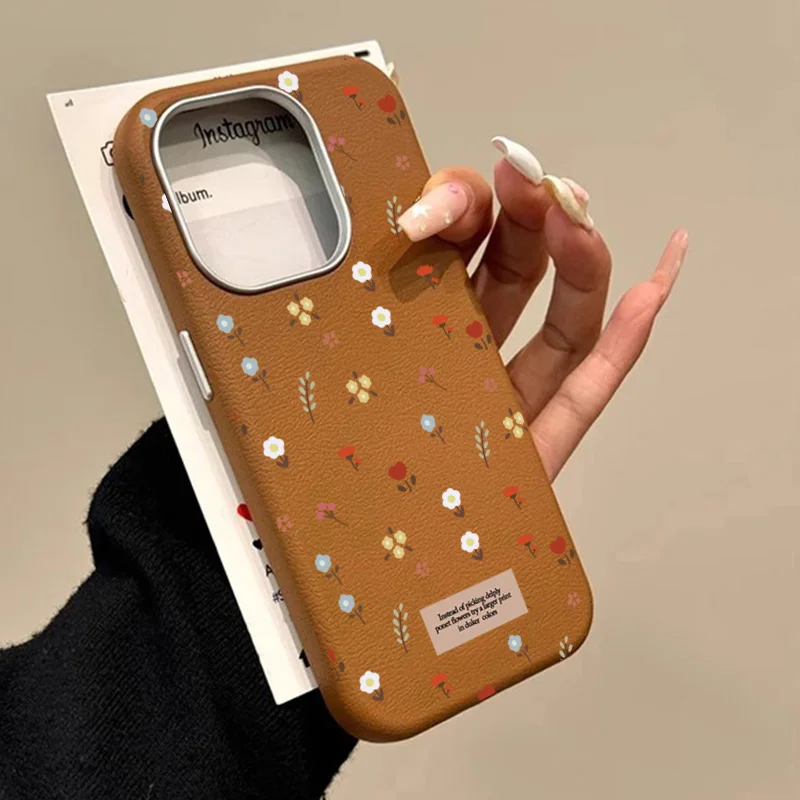 Floral Leather Pattern Retro F - Samsung Galaxy A55 recension och pris