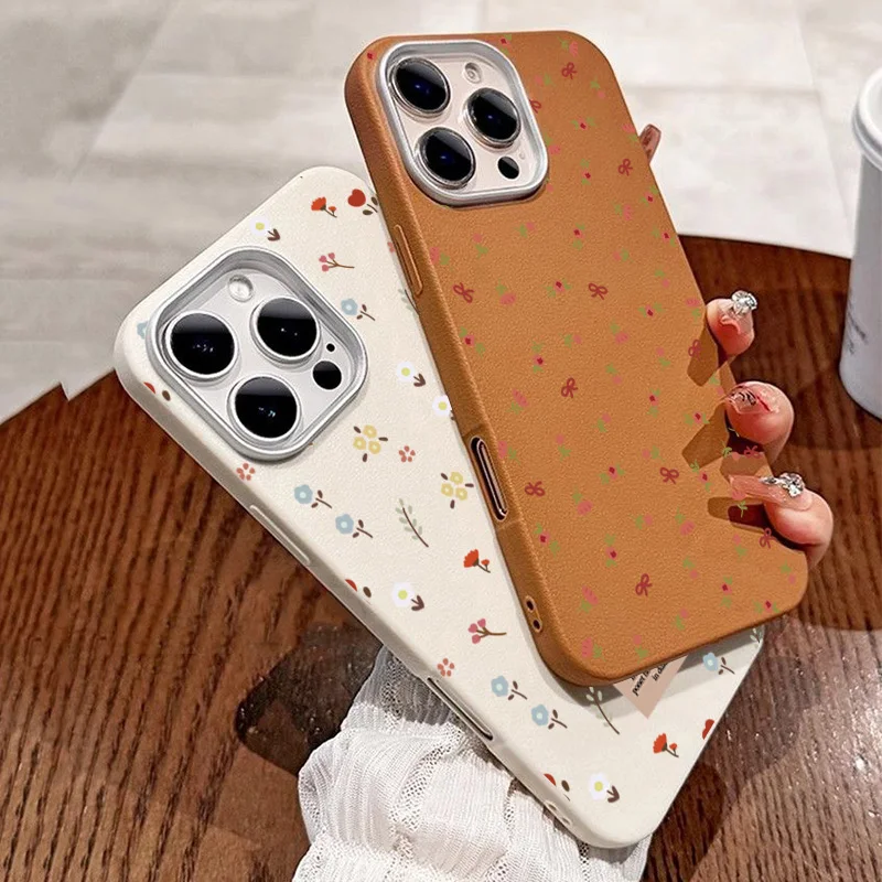 Floral Leather Pattern Retro F - Samsung Galaxy A55 recension och pris