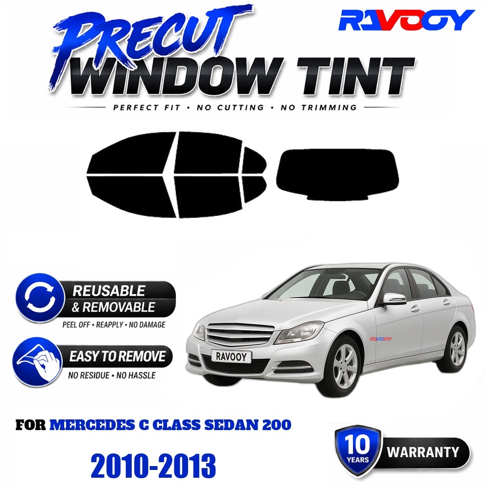 RAVOOY Precut Window Tint, Reu - Air Bubble Remover recension och pris