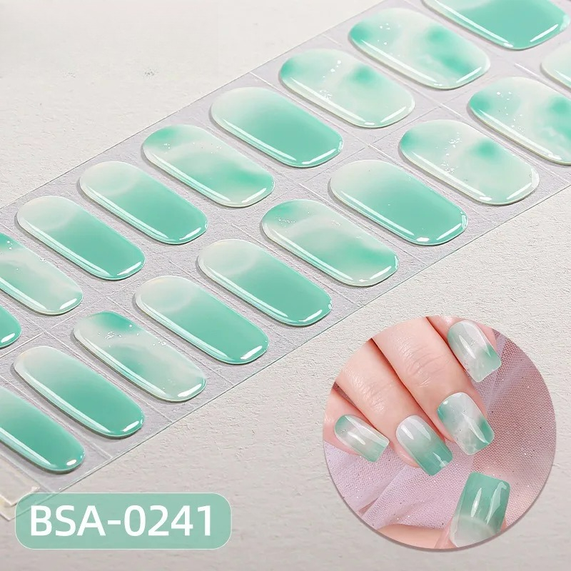 No UV Lamp Semi Cured Gel Nail - Full Cover Adhesive recension och pris