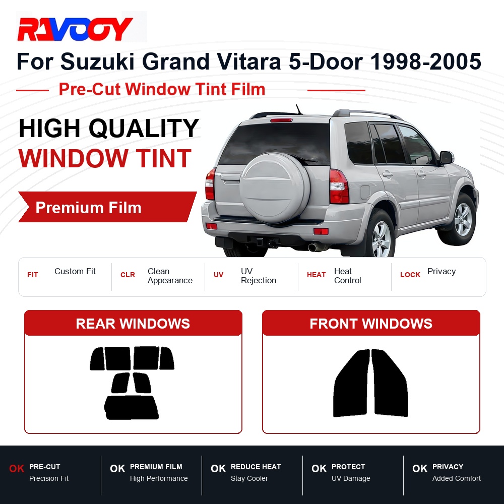 Premium Pre-Cut Window Tint Fo - Privacy Screen Protector recension och pris