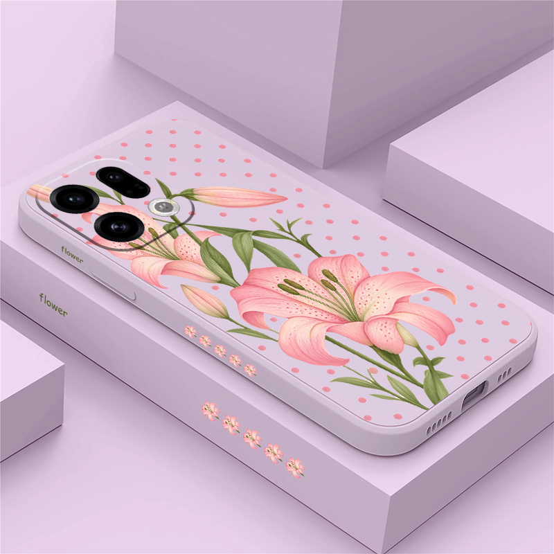 Luxury Pink Floral Pattern Pho - Oppo Reno 12 recension och pris