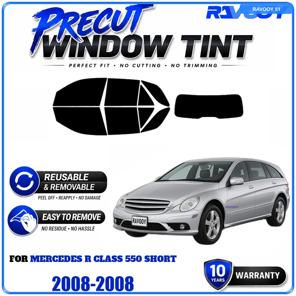 RAVOOY Precut Window Tint, Reu - Air Bubble Remover recension och pris