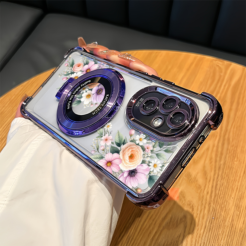 Pink Small Floral Flower Phone - Oppo Reno 12 recension och pris