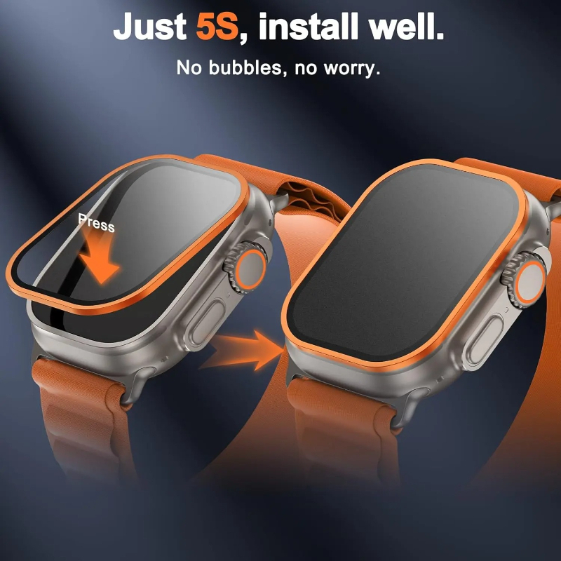Tempered Glass for Apple Watch - Smartwatch Screen Film recension och pris